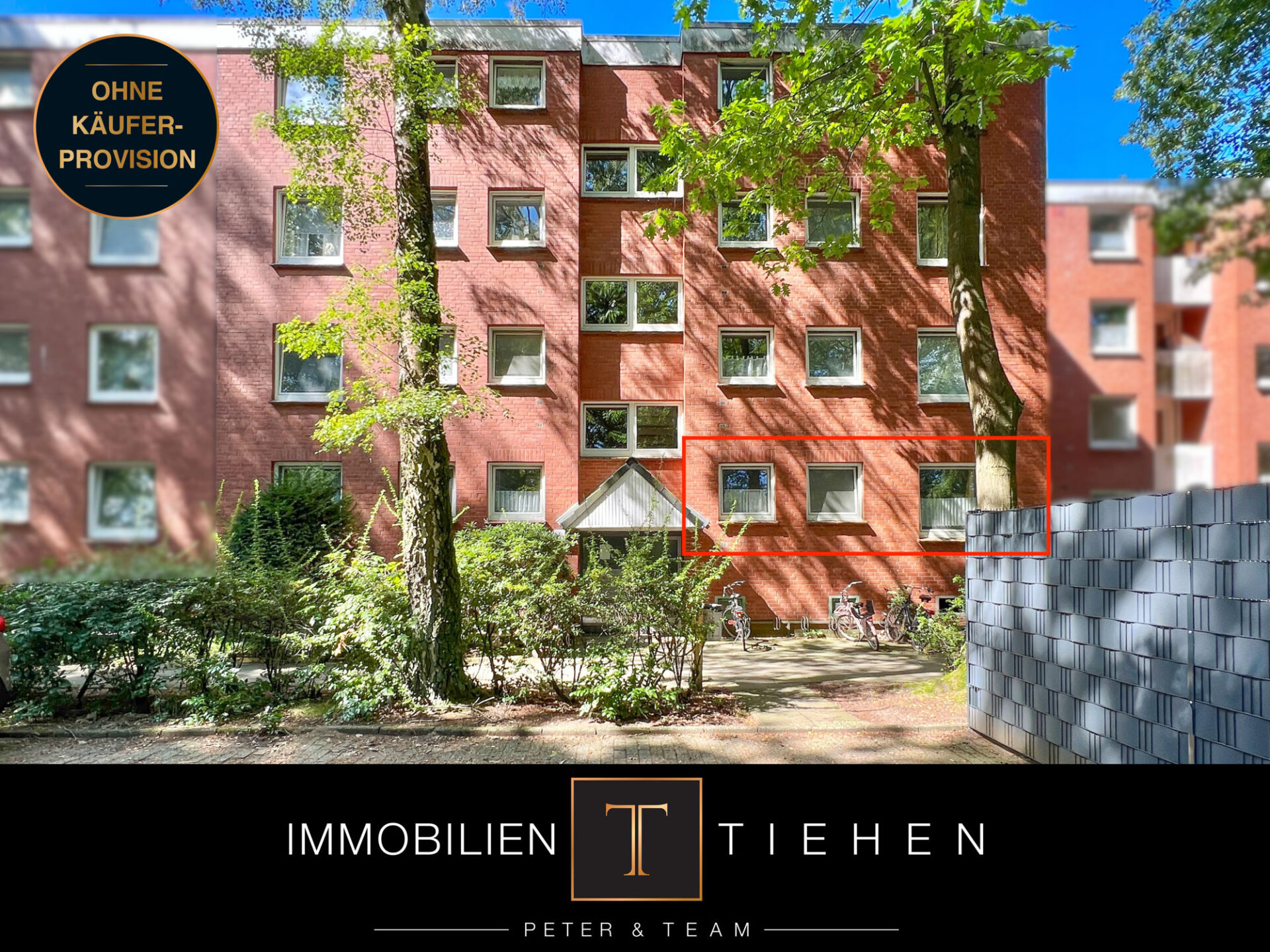 Nicht alle Immobilien möchten ins Rampenlicht: Vermietete 3-Zimmer-Erdgeschosswohnung in Lingen!, 49809 Lingen, Erdgeschosswohnung
