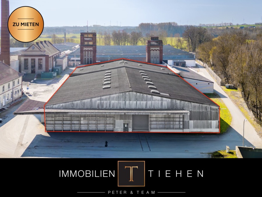 Ideal für Lager & Logistik: 2 Hallen mit insgesamt 2.554 m² Fläche in Rheine – Gellendorf zur Miete, 48432 Rheine, Industriehalle