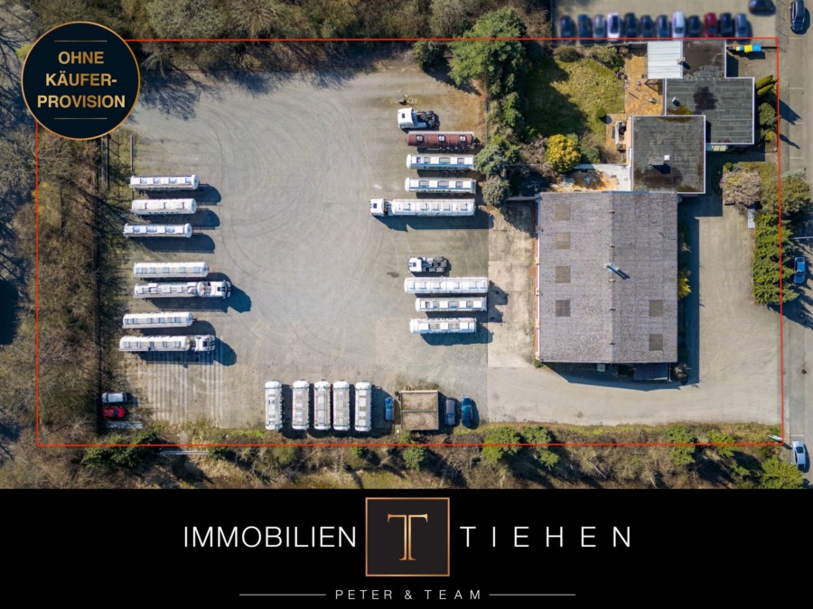 Gewerbegrundstück (9.312 m²) mit Gewerbehalle und Wohnhaus im Industriegebiet Süd in Salzbergen, 48499 Salzbergen, Lager