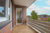 Loggia - Gepflegt, aufgewertet, zeitgemäß: 3-Zimmer-Obergeschosswohnung mit Loggia in Meppen-Esterfeld!