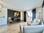 Standard kann jeder: Außergewöhnliche Innenarchitektur - 60 qm Wintergarten - ELW - am Kanal! - Wohn- und / oder Schlafzimmer Dachgeschoss