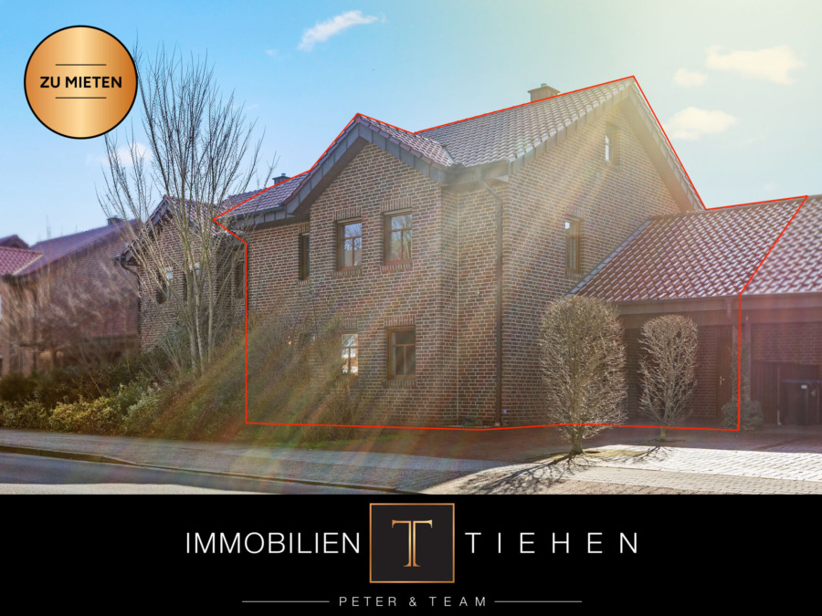 Doppelhaushälfte mit Carport, 3 Schlafzimmer, Einbauküche & Garten in Meppen-Esterfeld zu mieten!, 49716 Meppen, Doppelhaushälfte