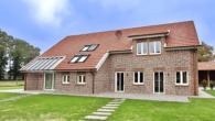 Bild - Frisch gebaut und frei zur Miete: Erdgeschosswohnung m. überd. Terrasse + Garten in Haselünne-Hülsen