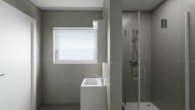 Visualisierung Tageslichtbad - Frisch vom Architekten II: Neubau-OG-Wohnung, 2 Schlafzimmer, Wärmepumpe & PV-Anlage in Esterfeld!