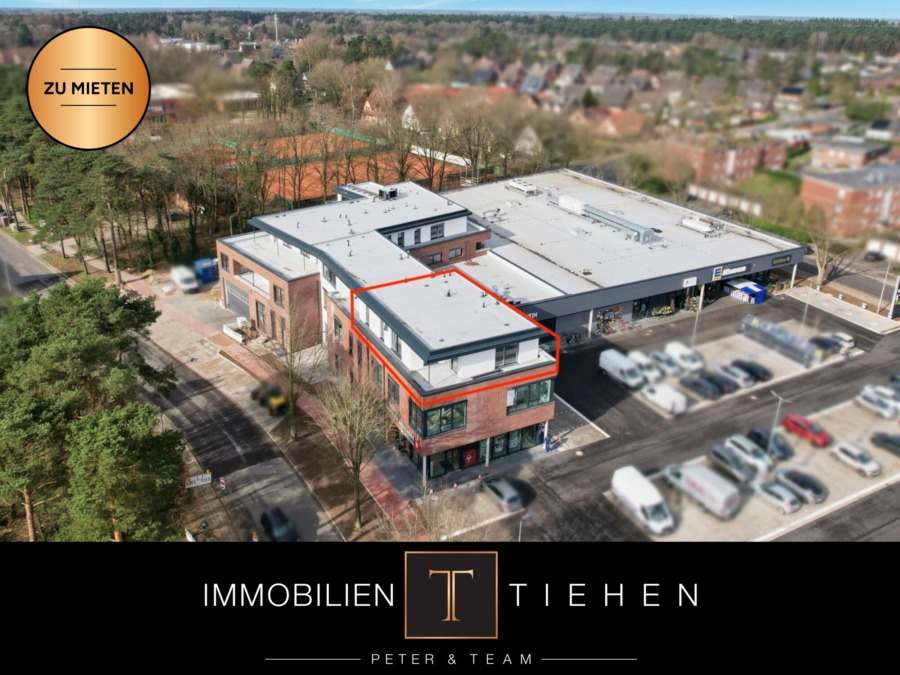 Urbanes Wohnflair trifft Komfort: Zeitgemäße Neubauwohnung mit EBK in Meppen-Esterfeld zu mieten!, 49716 Meppen-Esterfeld, Penthousewohnung