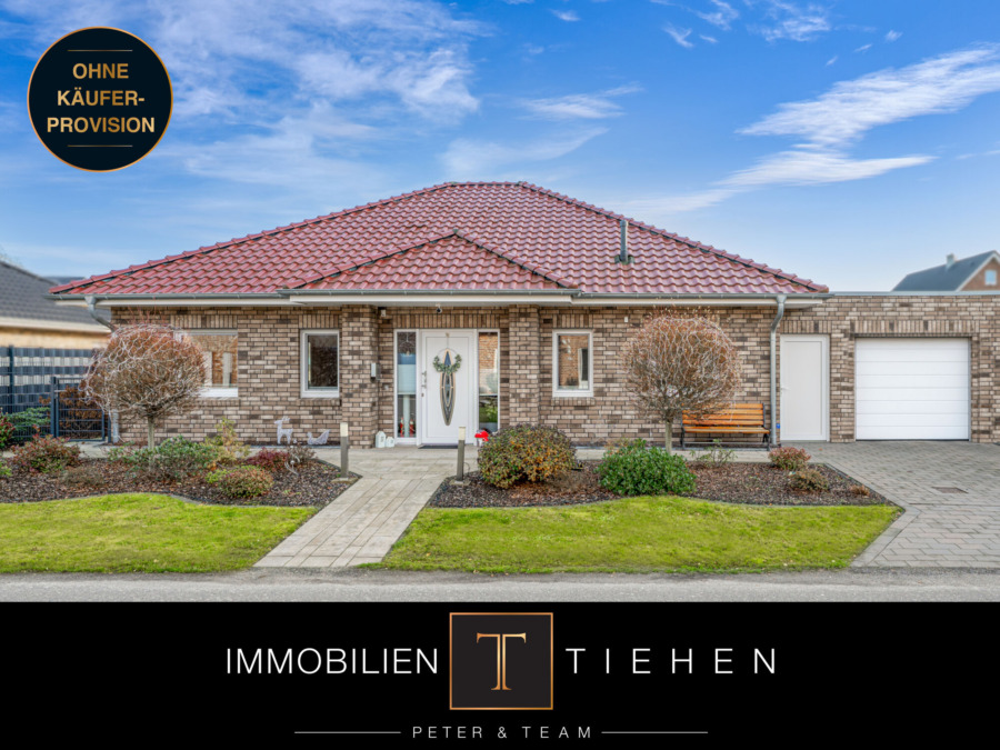 Alles auf einem Level: Bungalow aus 2020 mit PV-Anlage, Wallbox & Sommergarten in Haselünne-Eltern!, 49740 Haselünne / Eltern, Bungalow