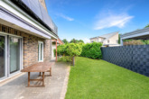 Terrasse / Garten - Platz bieten, Ertrag sichern: Moderne Erdgeschosswohnung mit Garten & Carport in Meppen – Esters Hof